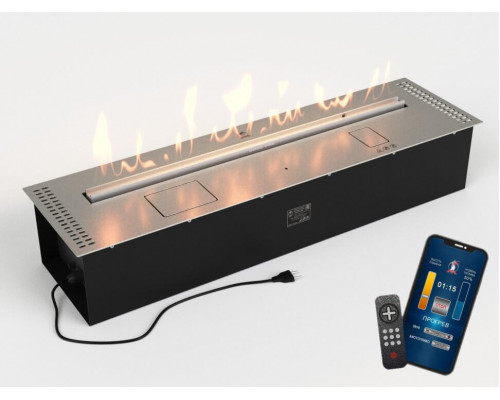 Автоматический биокамин Lux Fire Smart Flame 1000 RC INOX Автоматический биокамин Lux Fire Smart Flame 1000 RC INOX