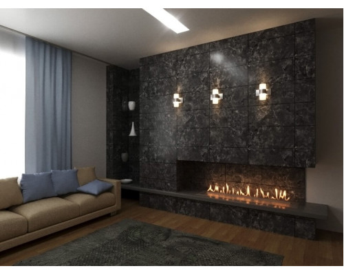 Автоматический биокамин Lux Fire Smart Flame 1000 RC INOX Автоматический биокамин Lux Fire Smart Flame 1000 RC INOX